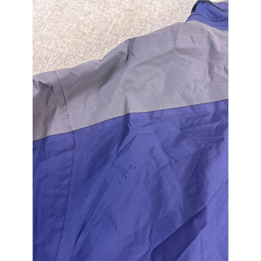 The North Face Summit Series Gore-Tex Jacket Mens Large Blue Grey Hardshell 3363